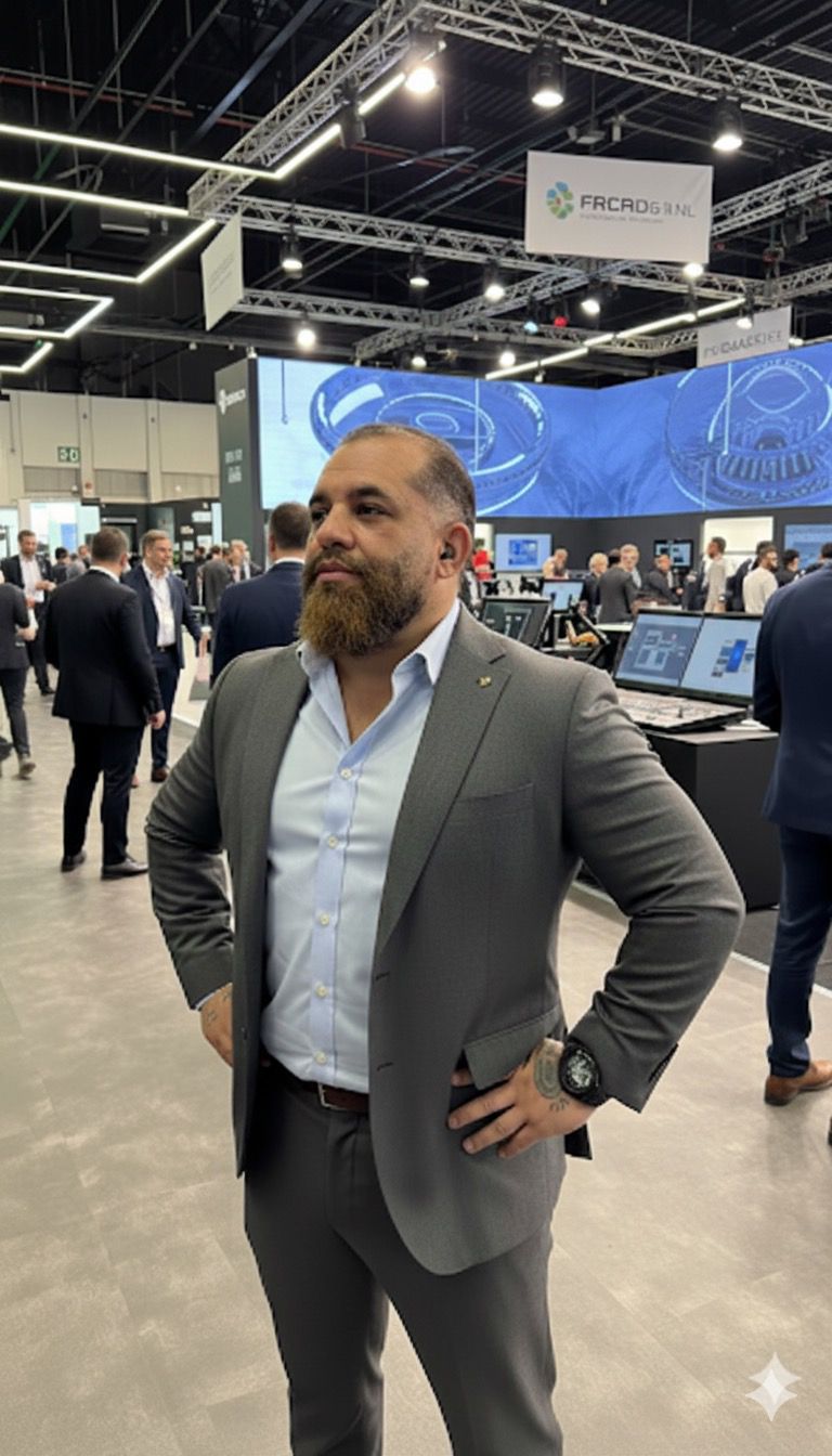 Leonardo Lobão em evento da indústria musical.